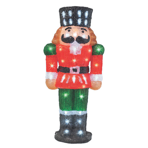 Illumax Acrylic Nutcracker LED Lighted Display Wayfair